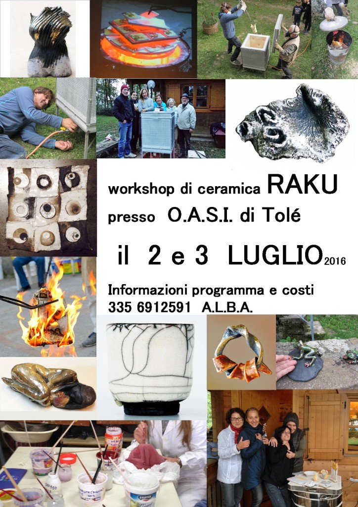 workshop ceramica raku